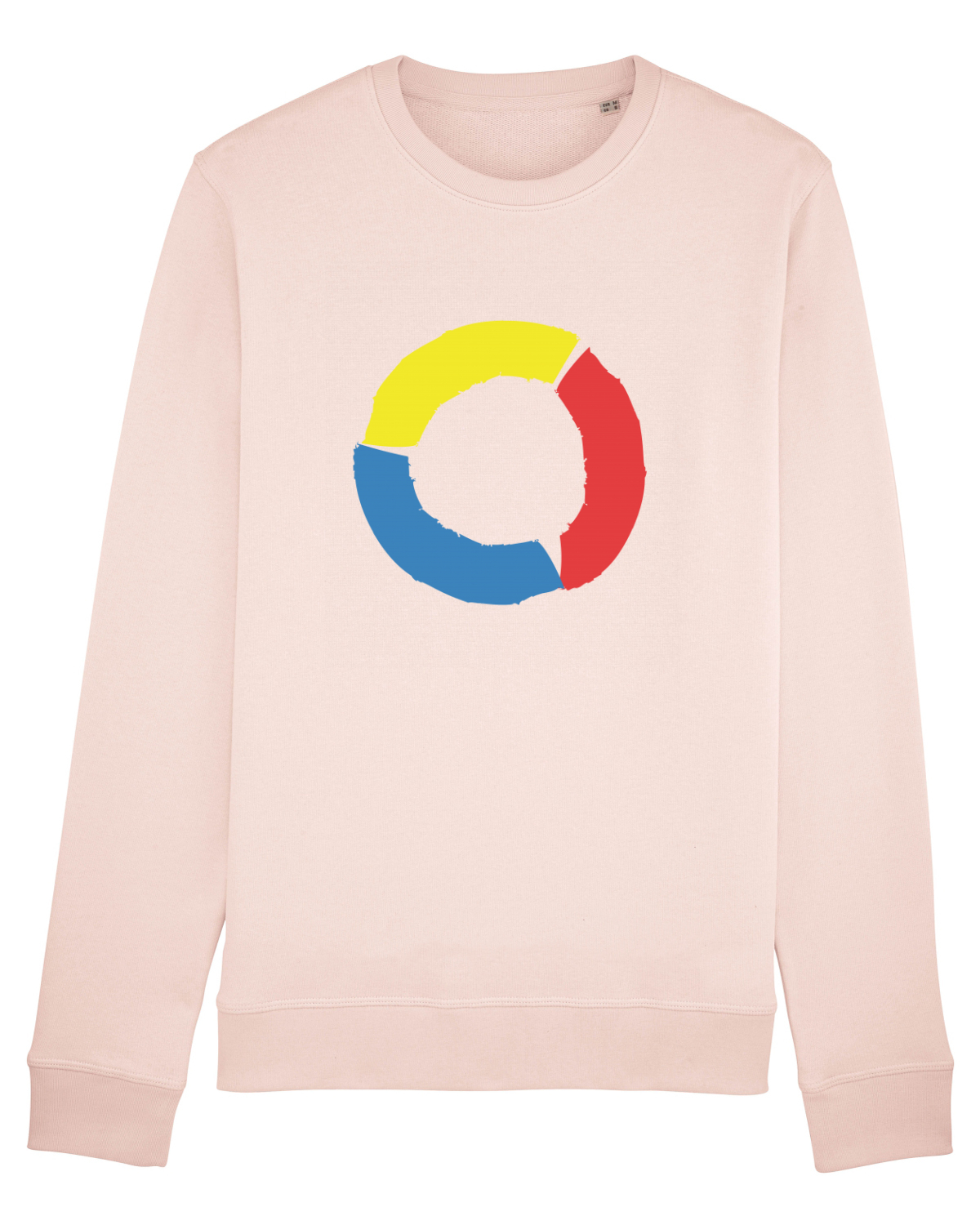 Bluză mânecă lungă Unisex Rise Candy Pink