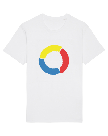 Color Wheel - yellow&red&blue White