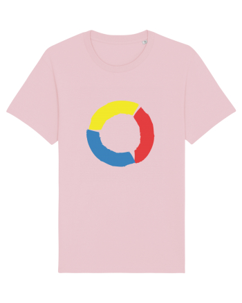 Color Wheel - yellow&red&blue Cotton Pink