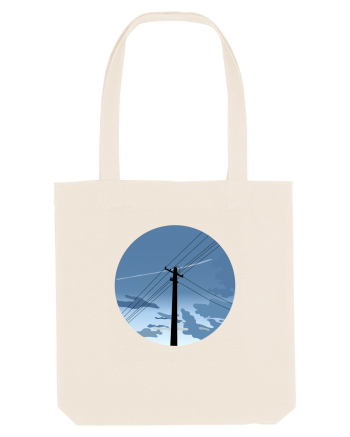 Photo Illustration - black electricity pole Natural