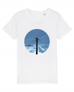 Photo Illustration - black electricity pole Tricou mânecă scurtă  Copii Mini Creator