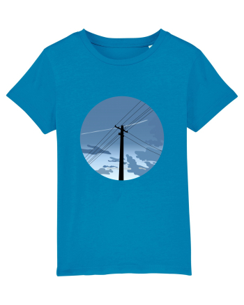 Photo Illustration - black electricity pole Azur