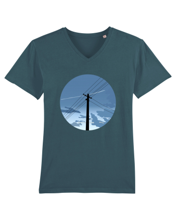 Photo Illustration - black electricity pole Stargazer