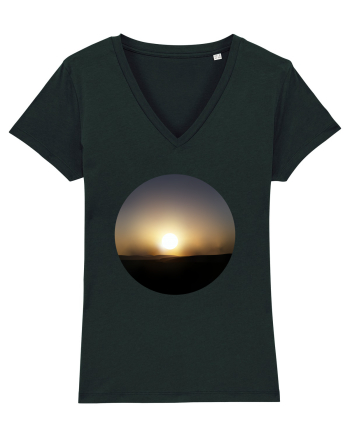 Photo Illustration - sunset haze Black
