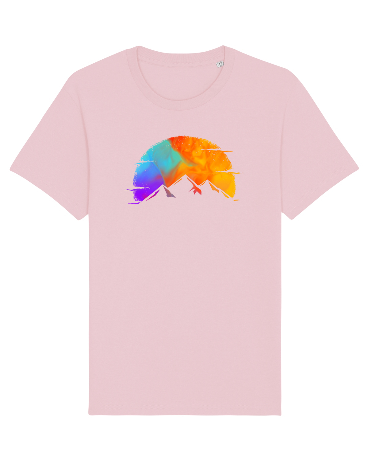Tricou mânecă scurtă Unisex Rocker Cotton Pink