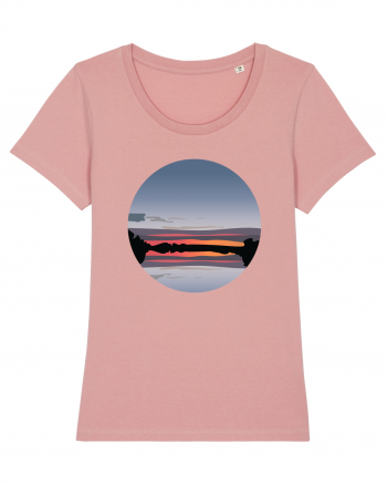 Photo Illustration - reflected sunset Canyon Pink