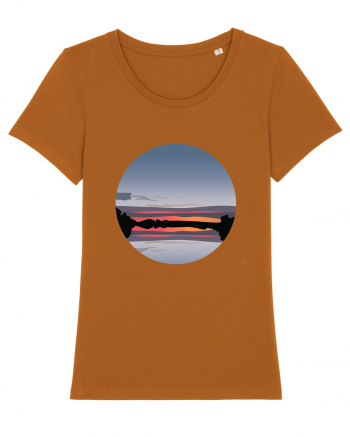 Photo Illustration - reflected sunset Roasted Orange
