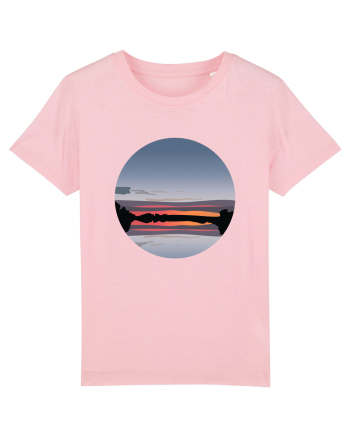 Photo Illustration - reflected sunset Cotton Pink