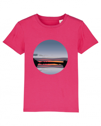 Photo Illustration - reflected sunset Raspberry