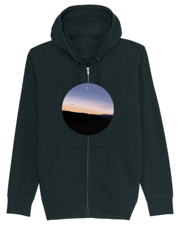 Photo Illustration - moon sunrise Black