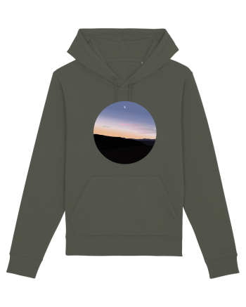 Photo Illustration - moon sunrise Khaki