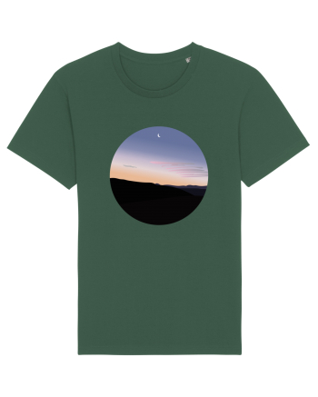 Photo Illustration - moon sunrise Bottle Green