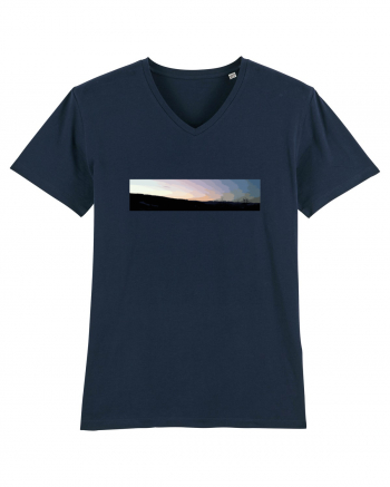 Photo Illustration - boxed sunset 1 French Navy