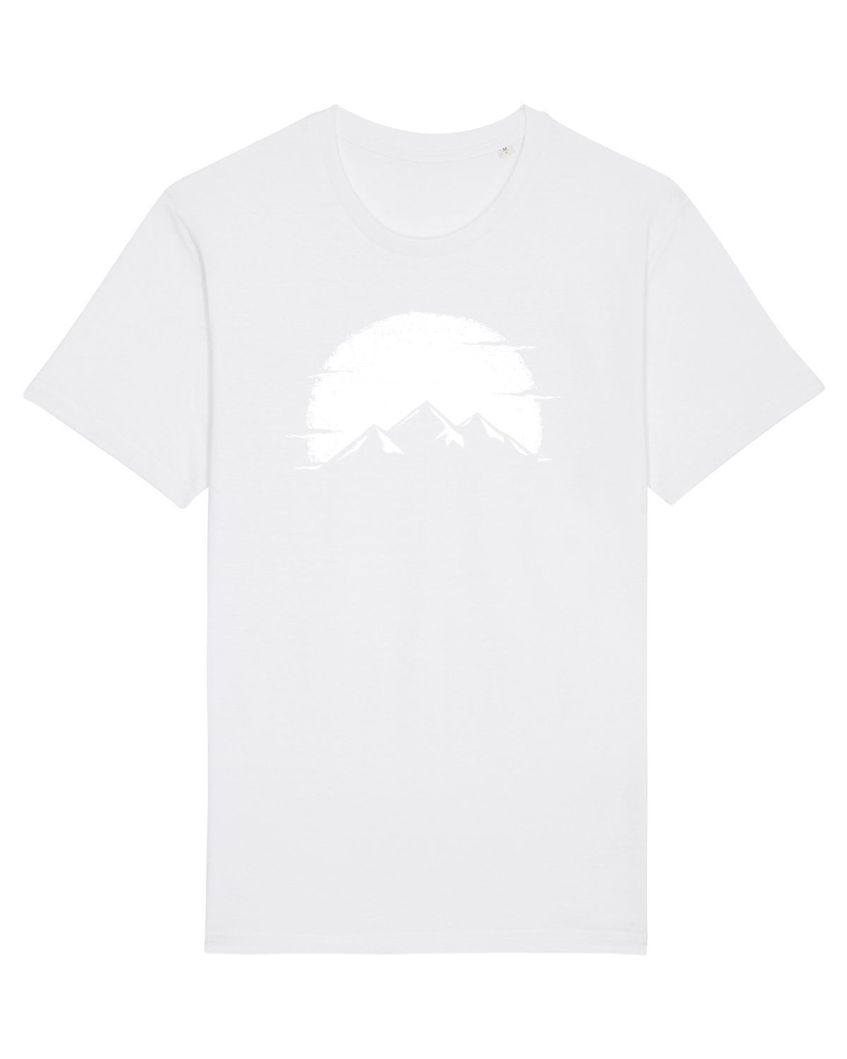 Tricou mânecă scurtă Unisex Rocker White