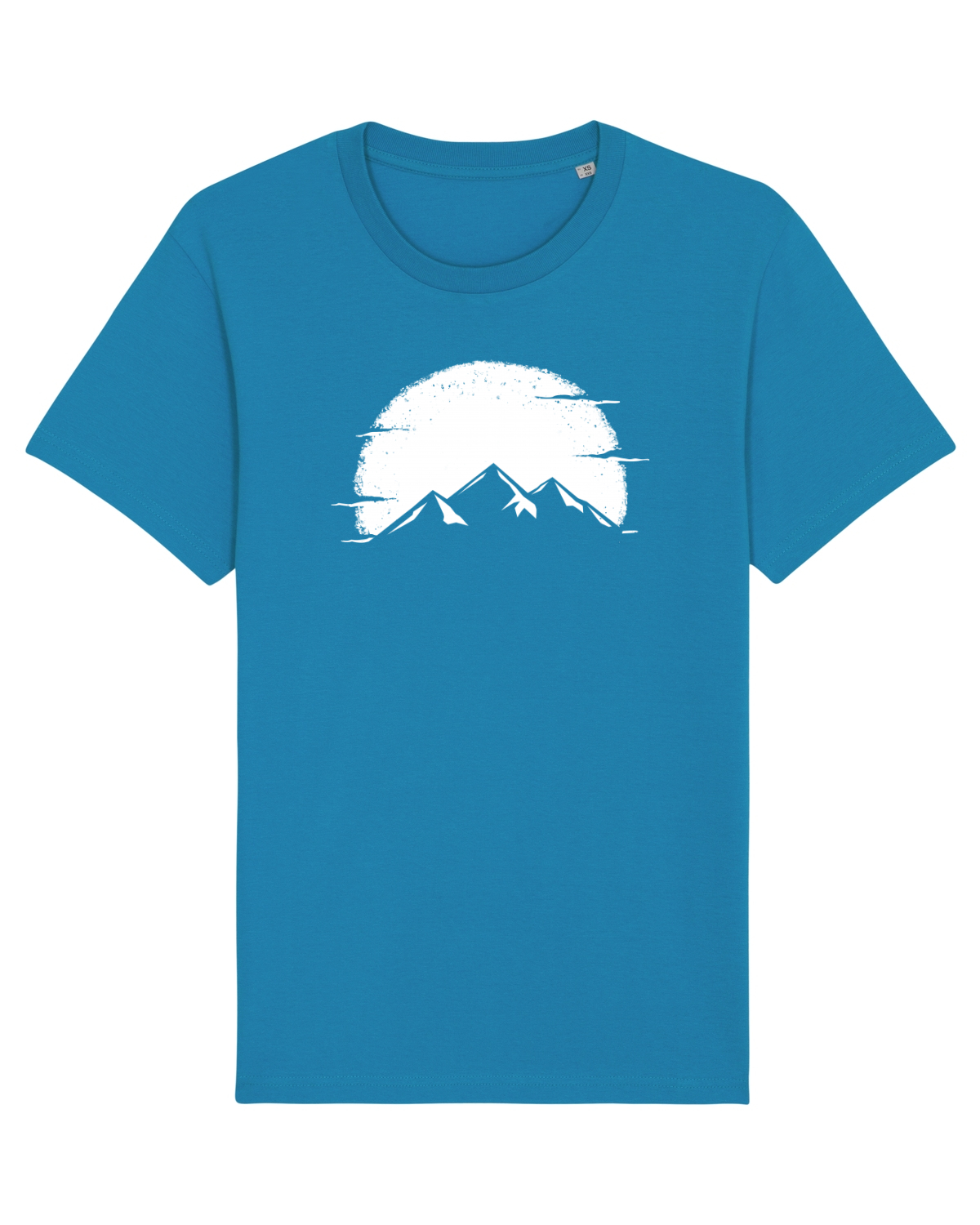 Tricou mânecă scurtă Unisex Rocker Azur