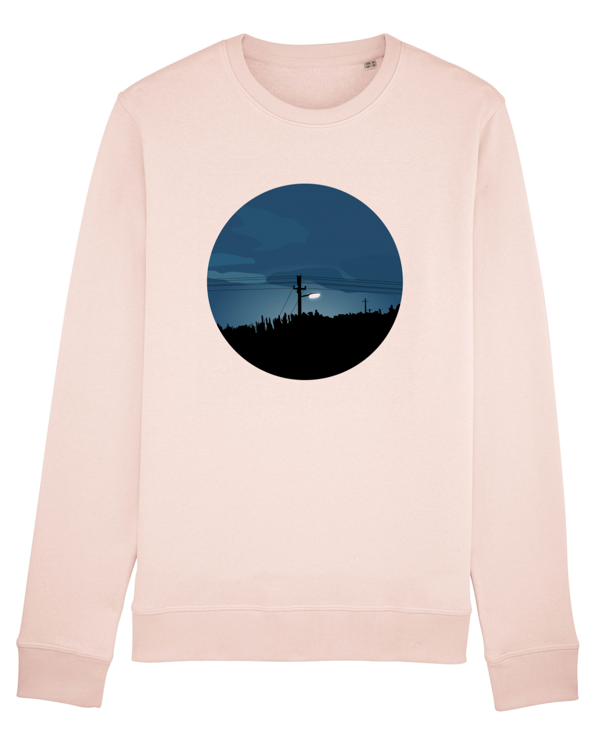 Bluză mânecă lungă Unisex Rise Candy Pink
