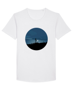 Photo Illustration - wild street light  Tricou mânecă scurtă guler larg Bărbat Skater