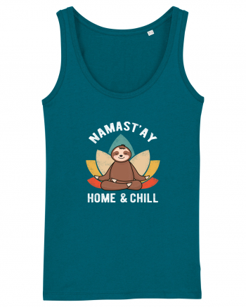 NAMASTAY Home and Chill Sloth Ocean Depth