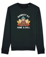 NAMASTAY Home and Chill Sloth Bluză mânecă lungă Unisex Rise