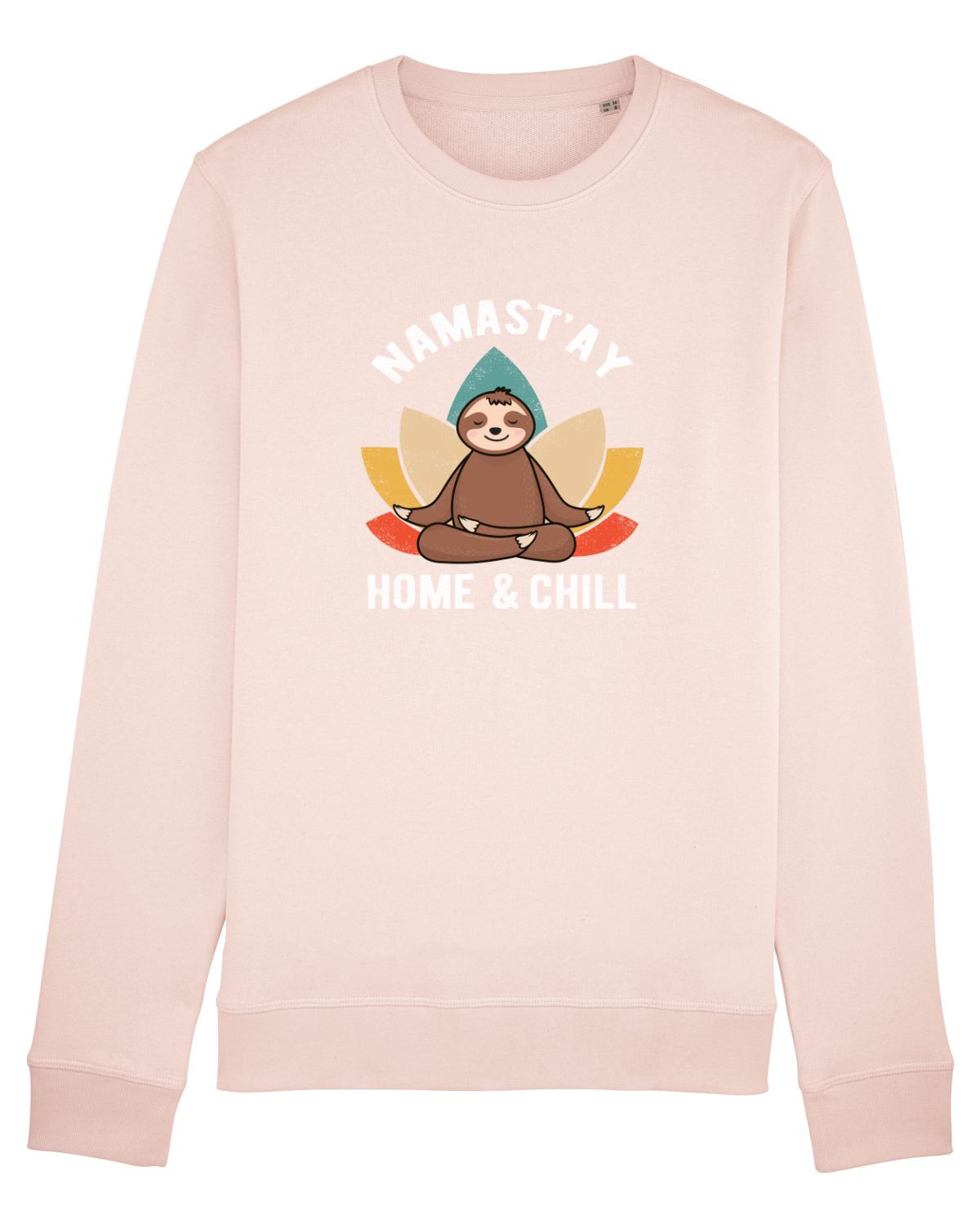 Bluză mânecă lungă Unisex Rise Candy Pink