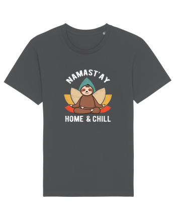 NAMASTAY Home and Chill Sloth Anthracite