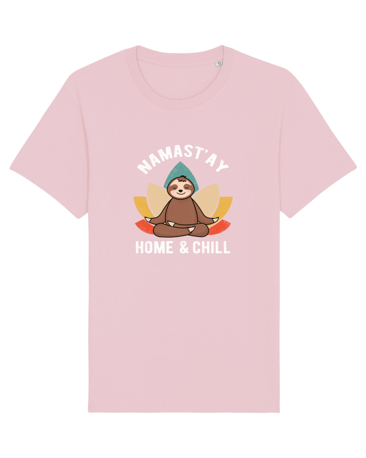 Tricou mânecă scurtă Unisex Rocker Cotton Pink
