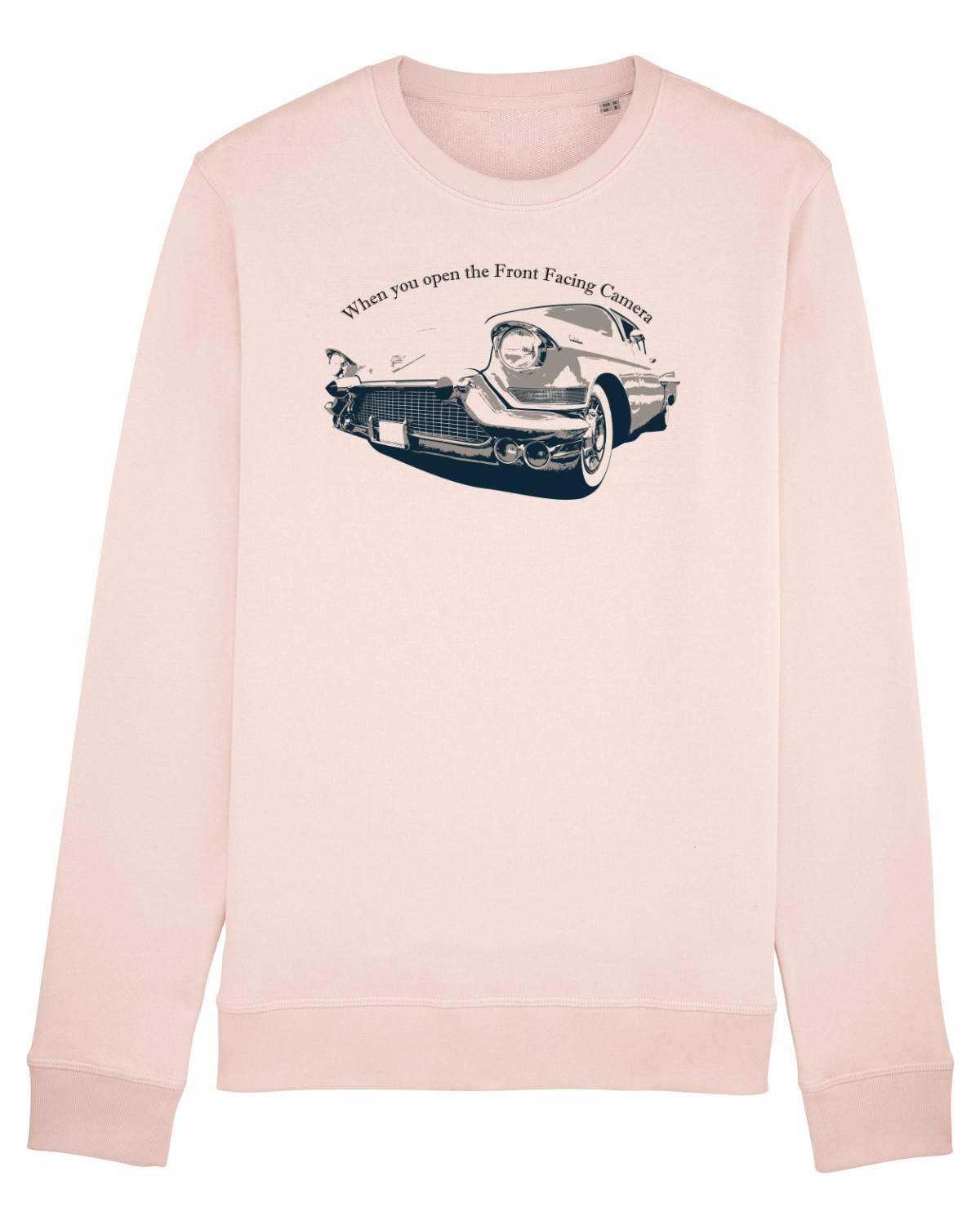 Bluză mânecă lungă Unisex Rise Candy Pink