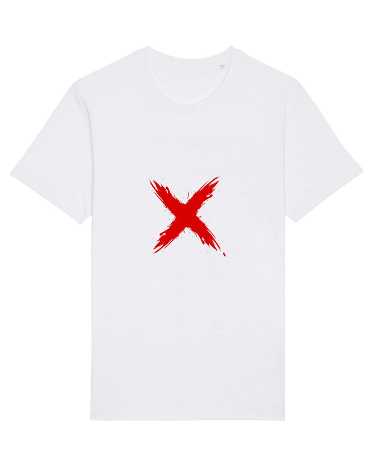Tricou mânecă scurtă Unisex Rocker White