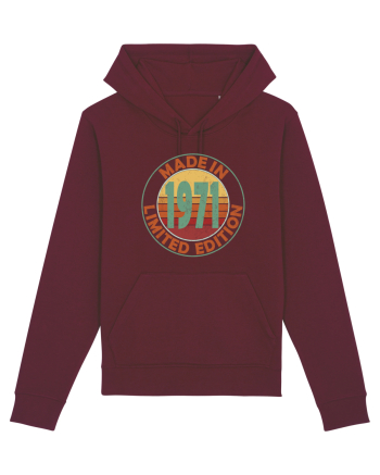Made In 1971 Limited Edition Burgundy