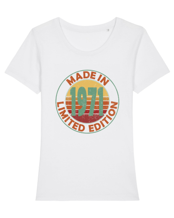 Made In 1971 Limited Edition White