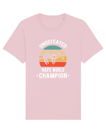 Naps World Champion Sloth Cotton Pink