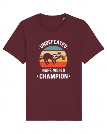 Naps World Champion Sloth Burgundy