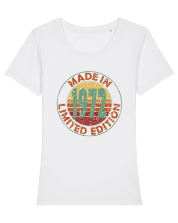 Made In 1972 Limited Edition White