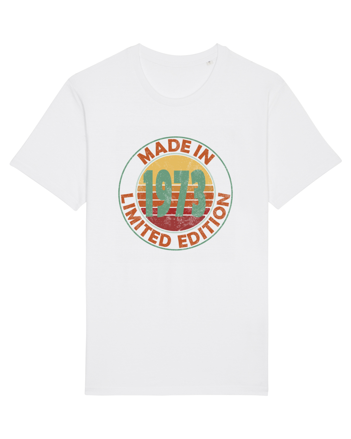 Tricou mânecă scurtă Unisex Rocker White