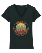 Made In 1974 Limited Edition Tricou mânecă scurtă guler V Damă Evoker
