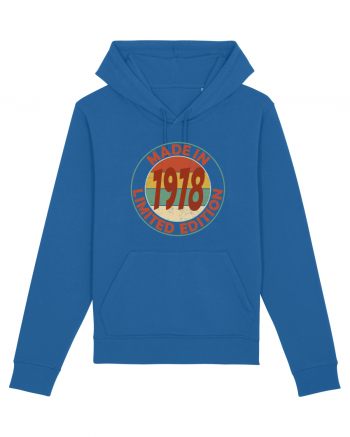 Made In 1978 Limited Edition Royal Blue