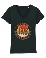 Made In 1978 Limited Edition Tricou mânecă scurtă guler V Damă Evoker