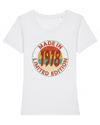 Made In 1978 Limited Edition White