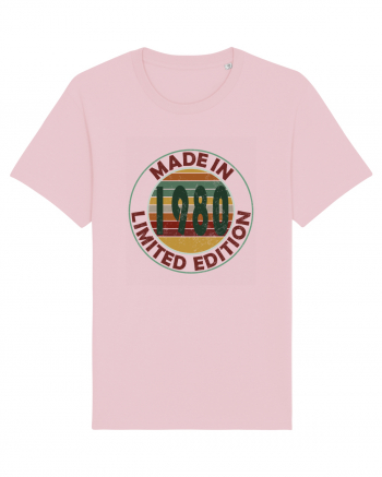 Made In 1980 Limited Edition Cotton Pink