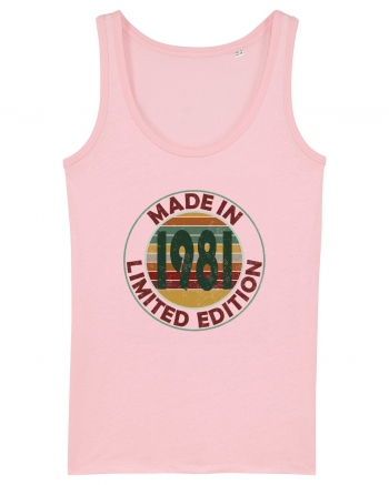 Made In 1981 Limited Edition Cotton Pink