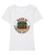 Made In 1982 Limited Edition Tricou mânecă scurtă guler larg fitted Damă Expresser