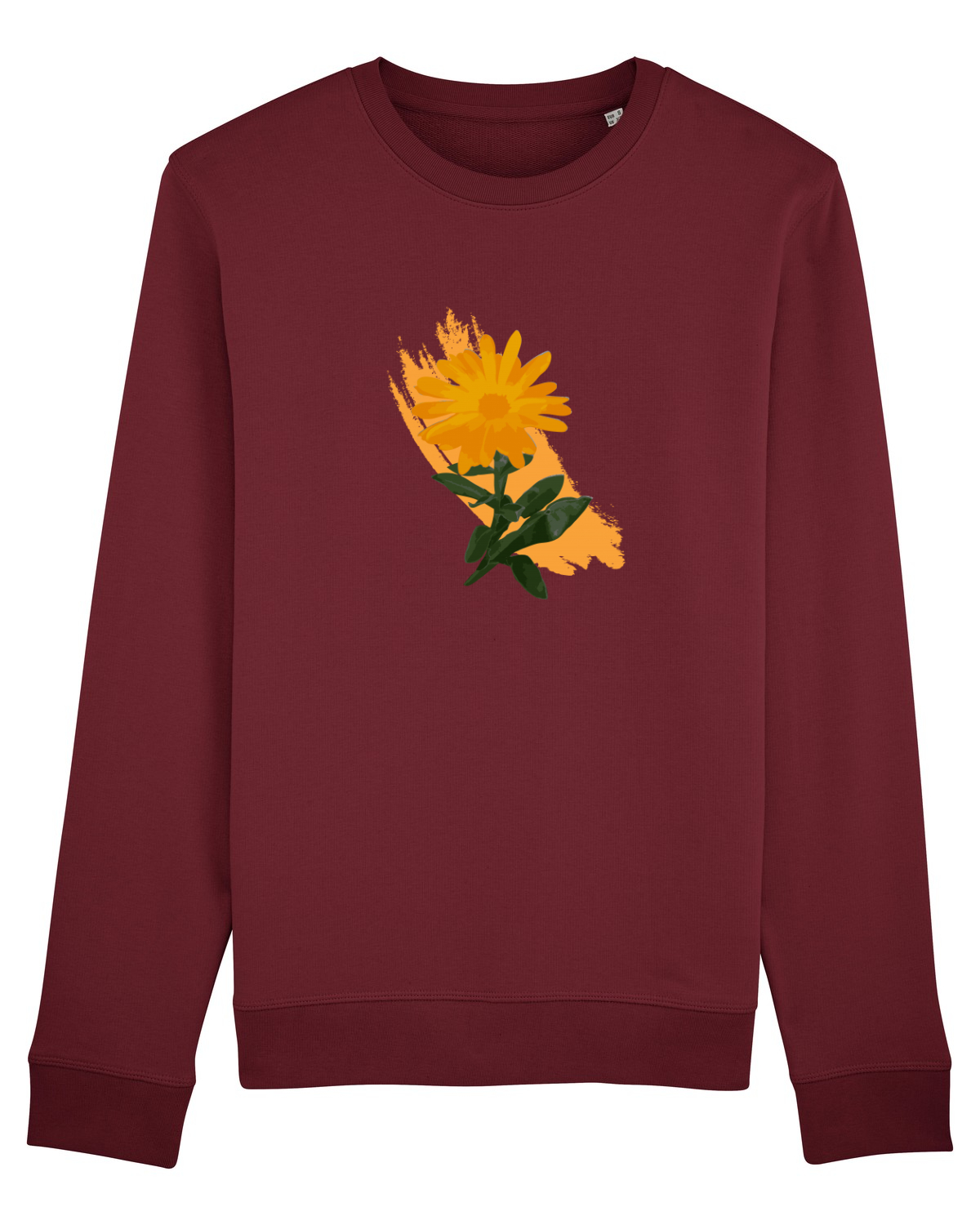 Bluză mânecă lungă Unisex Rise Burgundy