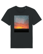 Photo Illustration - fire in the sky Tricou mânecă scurtă Unisex Rocker