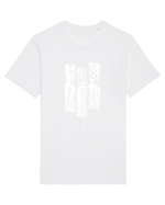 Drumeție la Munte cu Cortul Tricou mânecă scurtă Unisex Rocker