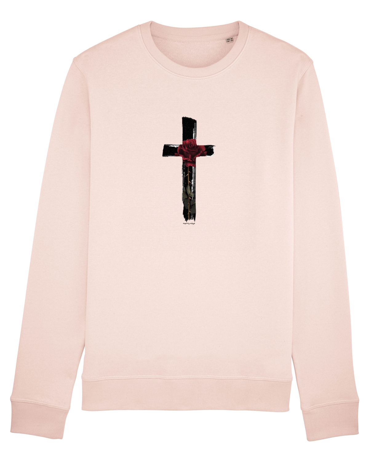 Bluză mânecă lungă Unisex Rise Candy Pink