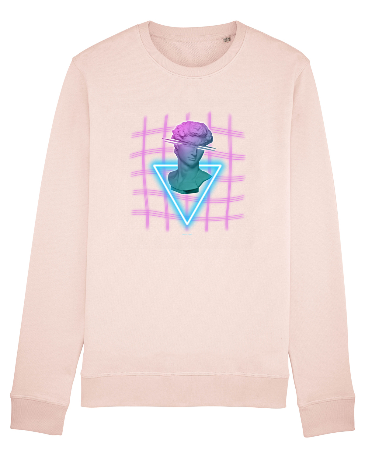 Bluză mânecă lungă Unisex Rise Candy Pink