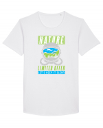 NATURA - Oferta Limitată Tricou mânecă scurtă guler larg Bărbat Skater