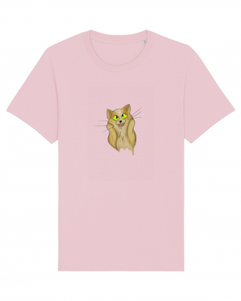 Cute Kitty  Cotton Pink