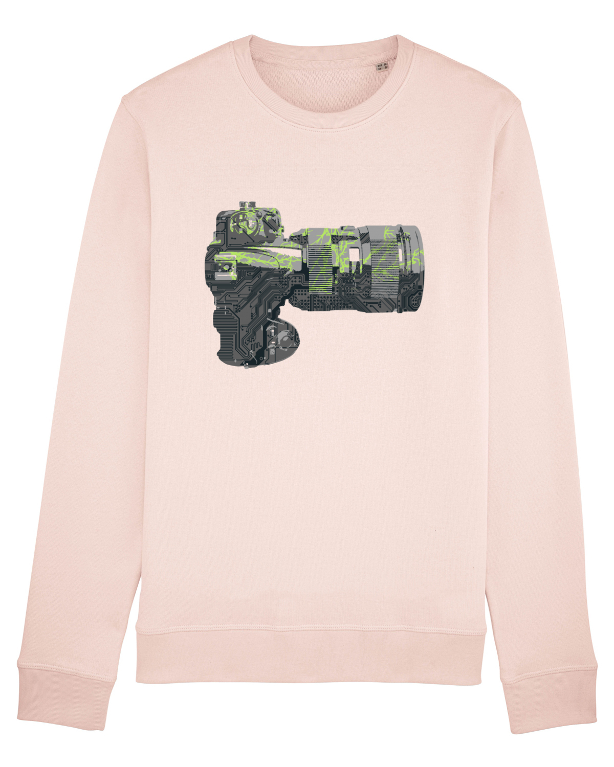 Bluză mânecă lungă Unisex Rise Candy Pink