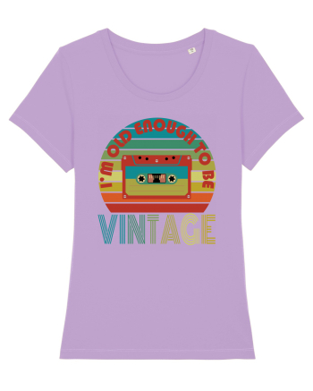 I'm Old Enough To Be Vintage Cassette Tape Lavender Dawn